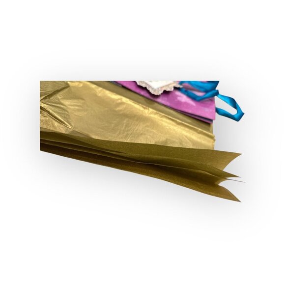 Taylor Swift Official Gift Bag Butterfly Ribbon Handles w Gold Tissue Paper - Picture 5 of 15